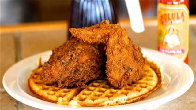 Top 9 great chicken and waffle joints in Los Angeles.